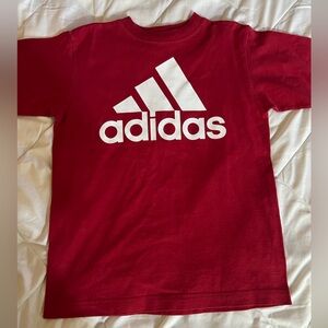 Adidas Boys Red TShirt